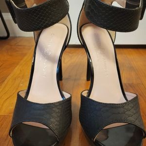 Brand new black stilletos